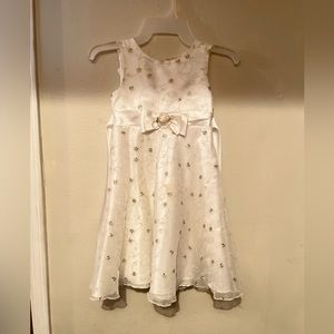 White Formal Dress Little girls